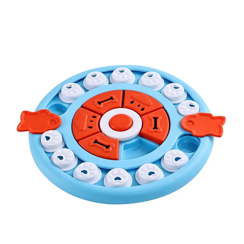 Dog Puzzle Toy & Slow Feeder Bowl — Interactive IQ Training Game