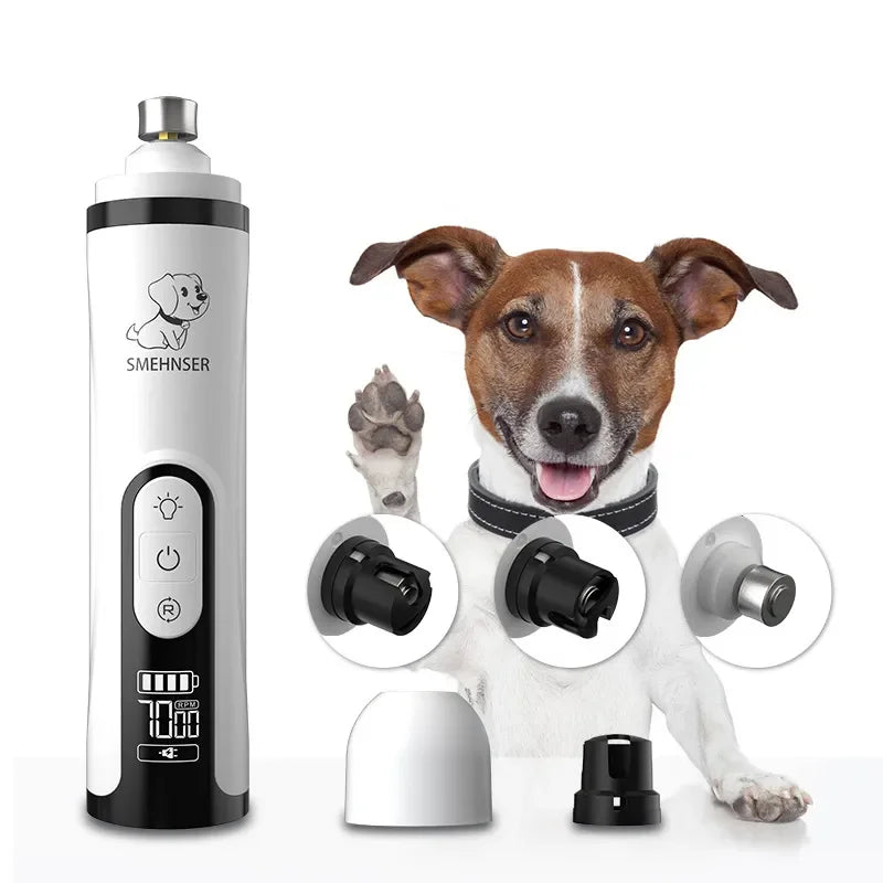 Electric Nail Grinder Replacement Heads – Pet Paw Grooming Polisher Wheels