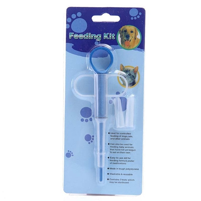 Pet Medicine Feeder Kit – Easy Pill & Liquid Feeding Tool for Pets