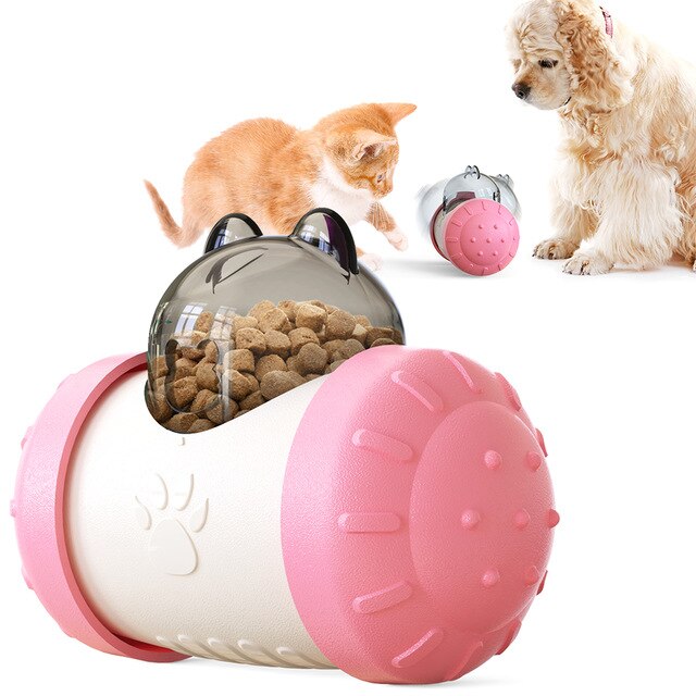 Pet Swing Car Toy – Interactive Food Spiller Training Toy for Dogs & Cats