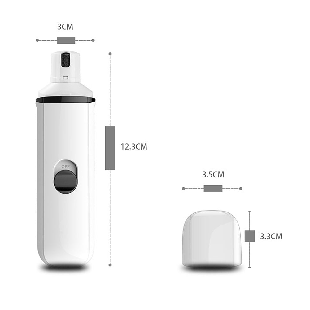 Electric Pet Nail Grinder – Professional Cat & Dog Nail Trimmer