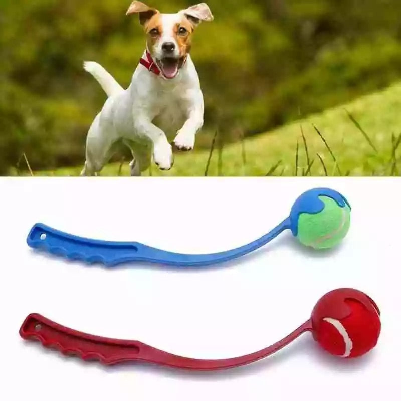 Dog Ball Launcher Toy – Outdoor Fetch & Retrieve Training Toy