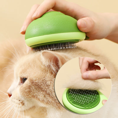 Avocado Pet Grooming Brush – Stainless Steel Hair Remover for Dogs & Cats