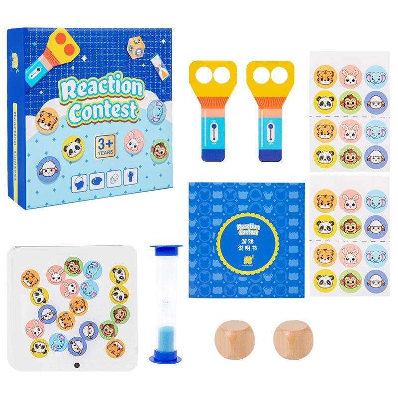 Exercise children's attention focus training and interactive toys for puzzle board games for children aged 3 to 6