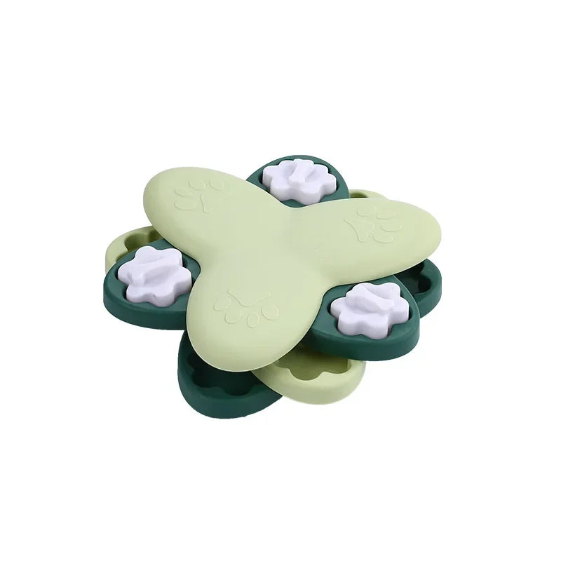Dog Puzzle Toy & Slow Feeder Bowl — Interactive IQ Training Game