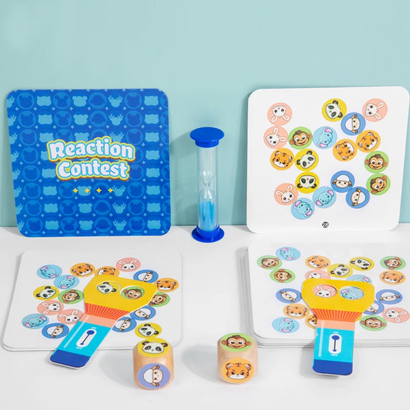 Exercise children's attention focus training and interactive toys for puzzle board games for children aged 3 to 6