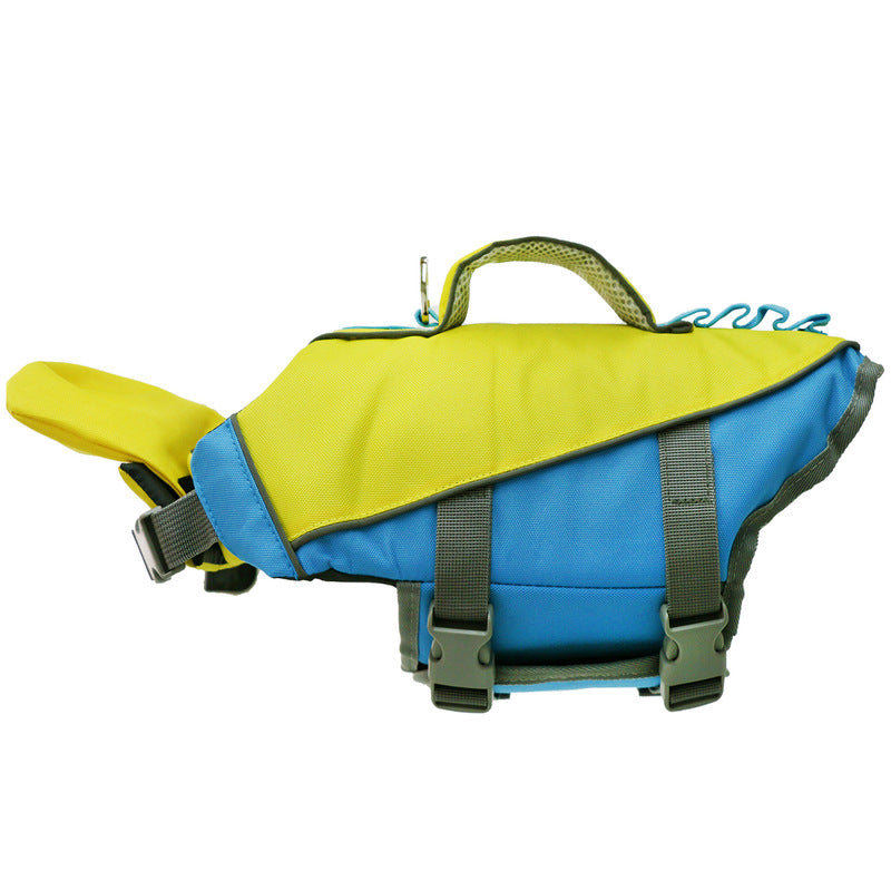 Dog Life Vest with Reflective Stripes – High Buoyancy Safety Jacket