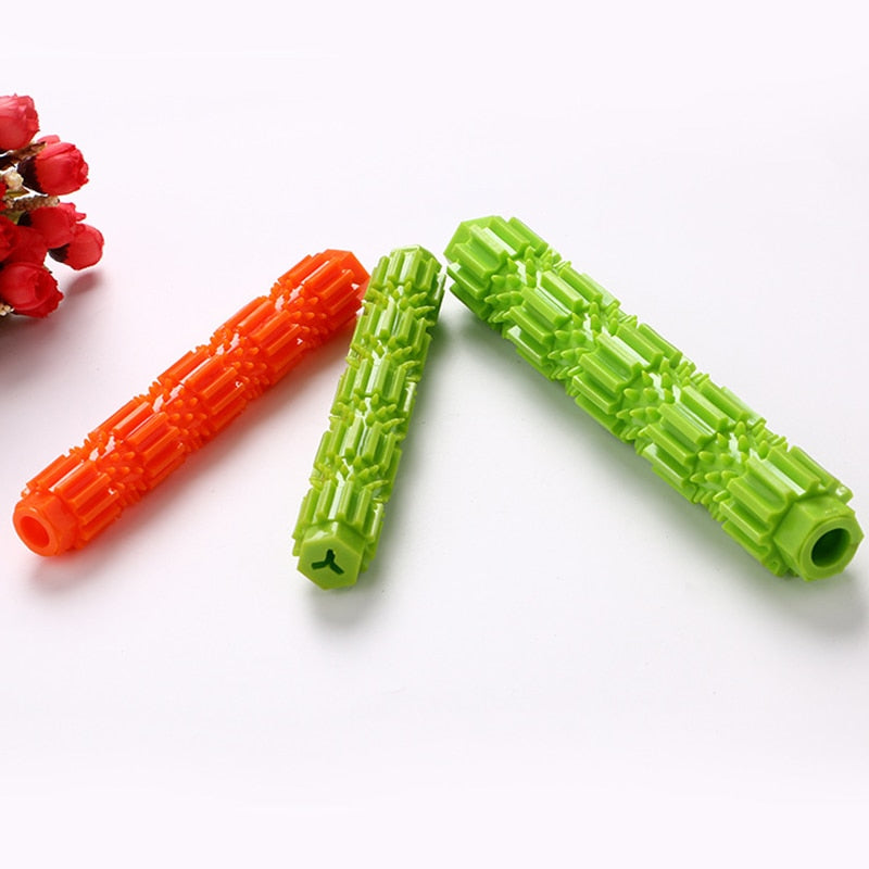 TPR Dog Molar Stick – Food Leaking Chew Toy for Teeth Cleaning