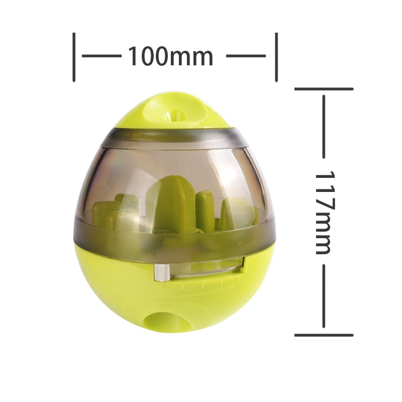 IQ Treat Ball for Dogs – Interactive Food Dispensing Puzzle Toy
