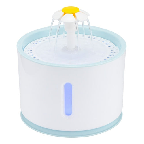 2.4L LED Cat Water Fountain – USB Silent Auto Pet Drinking Dispenser