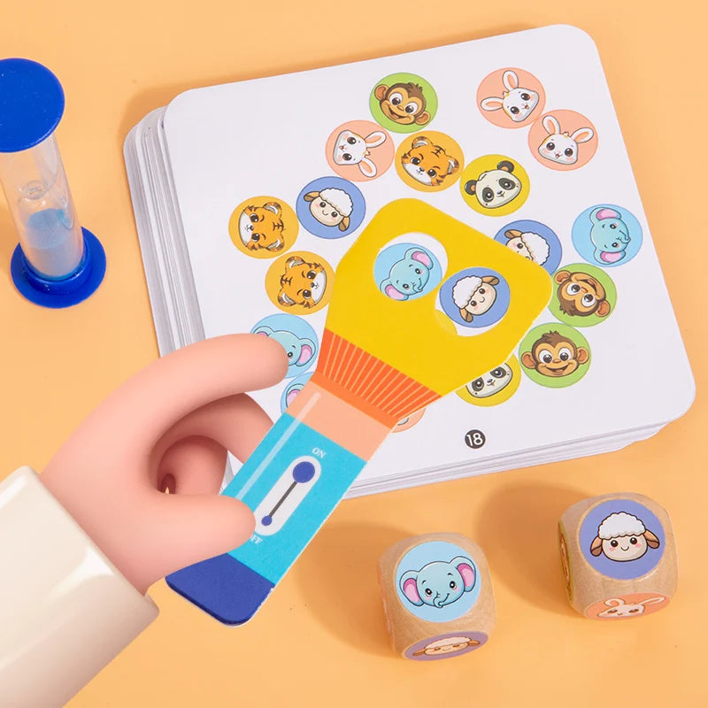 Exercise children's attention focus training and interactive toys for puzzle board games for children aged 3 to 6