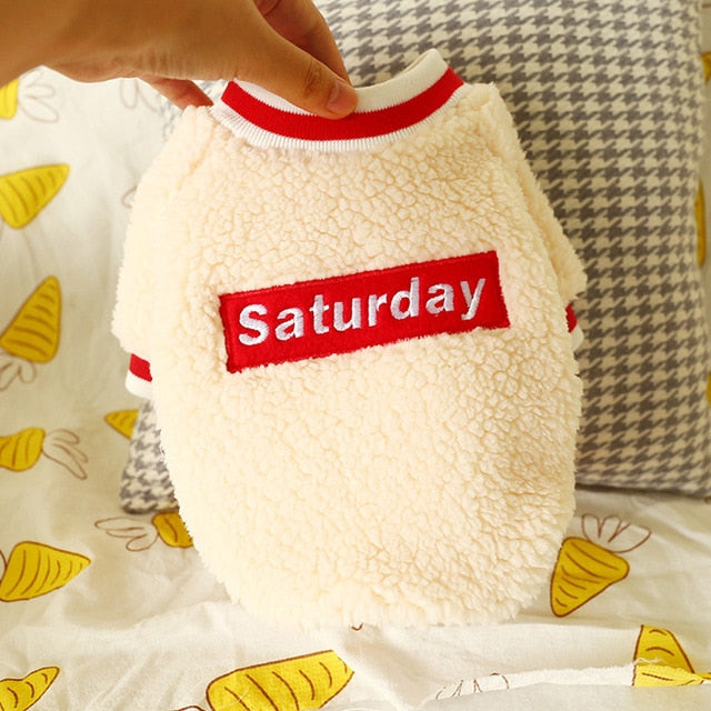 Soft Casual Pet Clothes – Comfortable Saturday Dog Outfit