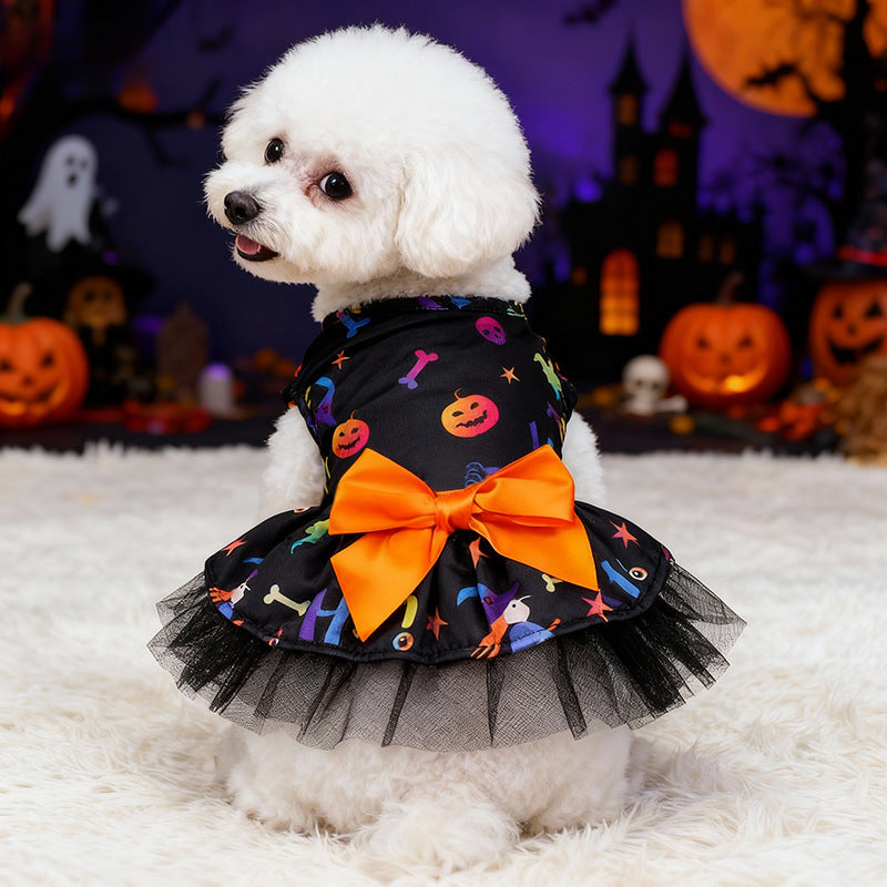 Halloween Magic Cloak Pet Costume – Wizard Cape for Dogs & Cats