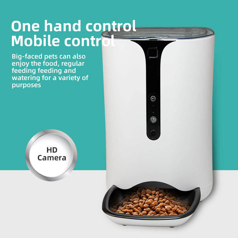 WiFi Smart Automatic Pet Feeder – App-Controlled Dog & Cat Food Dispenser