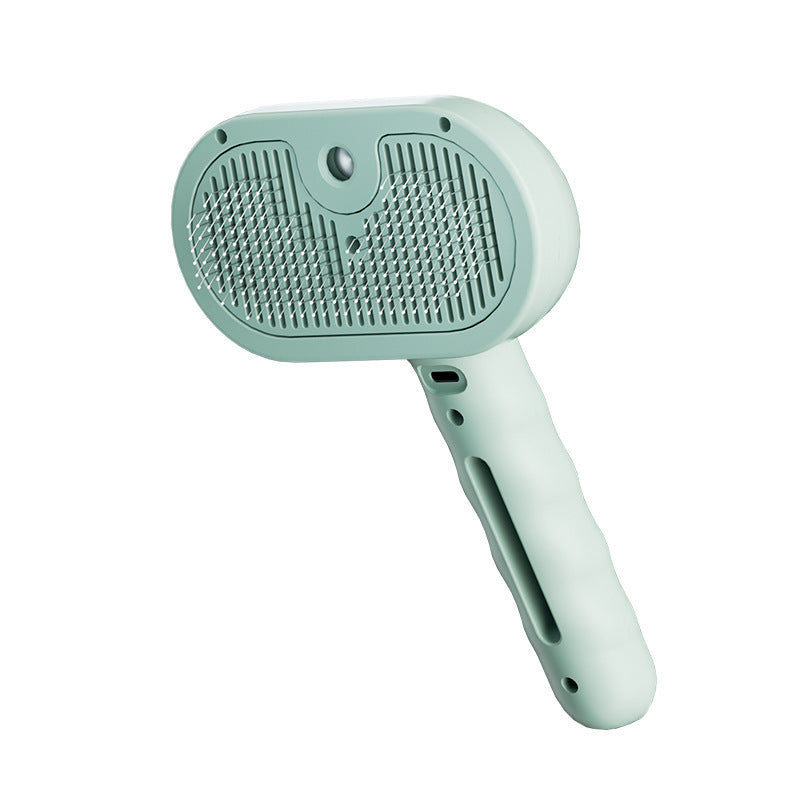Electric Steam Pet Grooming Comb – Hair Removal & Styling Set for Dogs & Cats