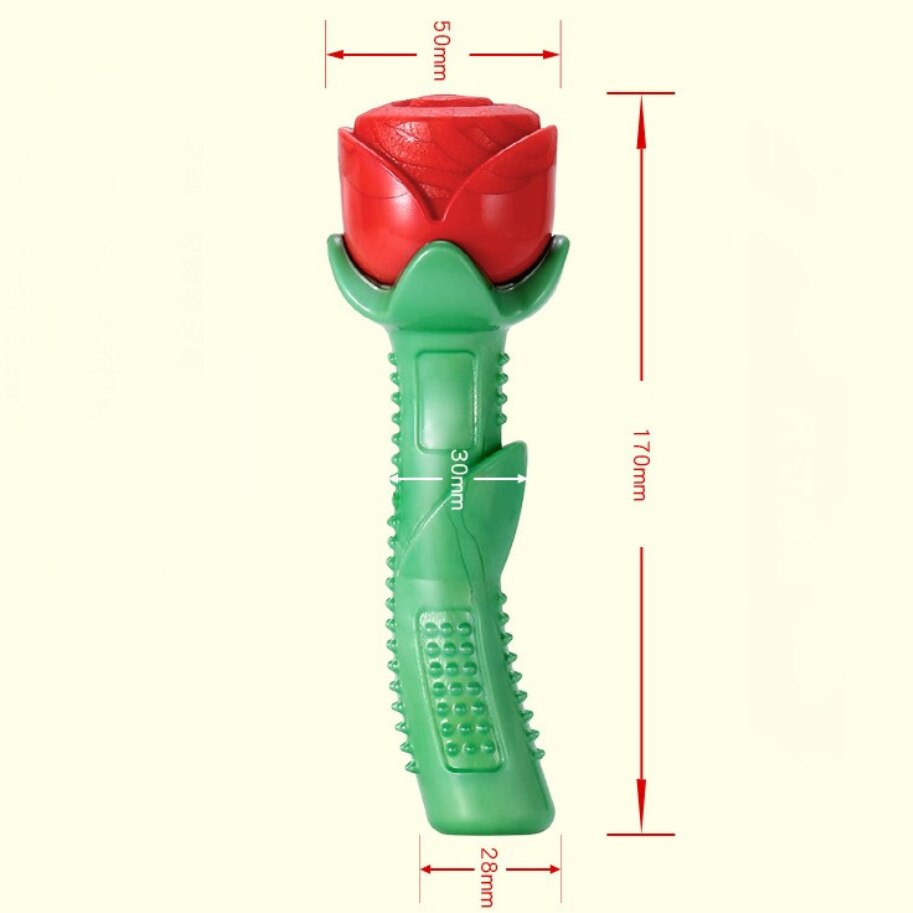 Dog Dental Chew Toy – TPE Toothbrush Stick for Teeth Cleaning
