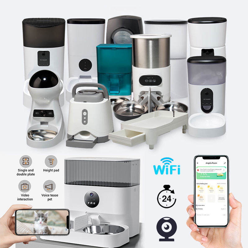 WiFi Smart Automatic Pet Feeder – App-Controlled Dog & Cat Food Dispenser