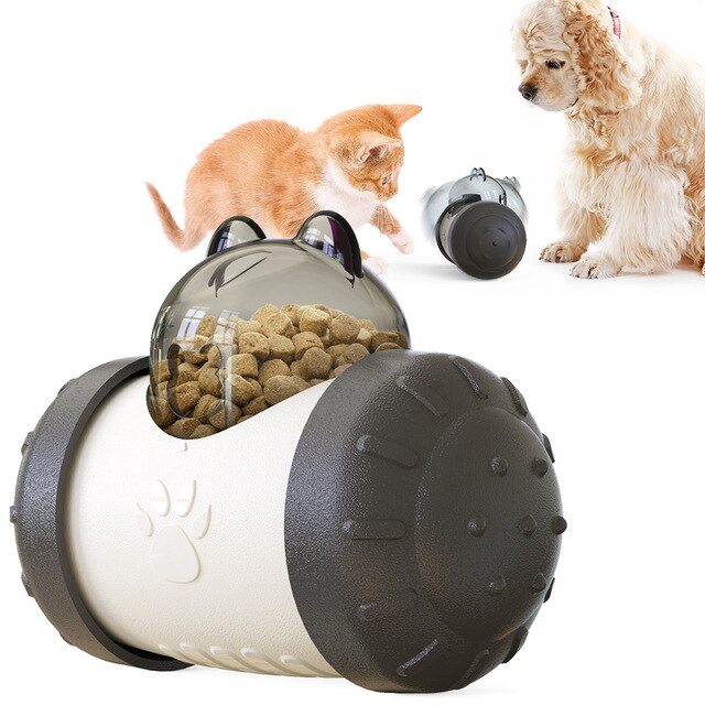 Pet Swing Car Toy – Interactive Food Spiller Training Toy for Dogs & Cats