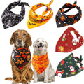 Pet Dog Bandana Set – Halloween & Christmas Scarf for Dogs & Cats