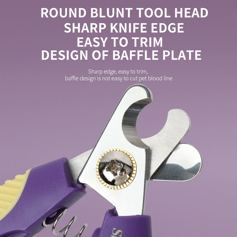 Pet Grooming Comb Set – Dematting Comb & Nail Clipper for Dogs & Cats