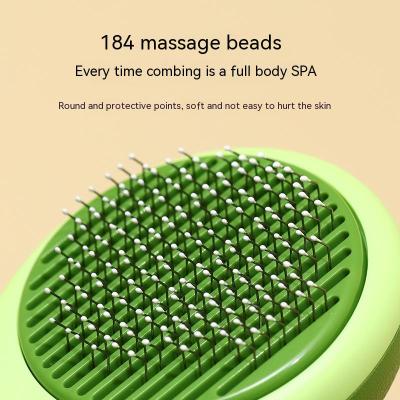 Avocado Pet Grooming Brush – Stainless Steel Hair Remover for Dogs & Cats