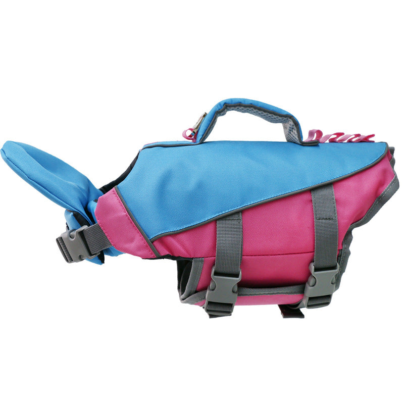 Dog Life Vest with Reflective Stripes – High Buoyancy Safety Jacket