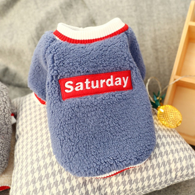 Soft Casual Pet Clothes – Comfortable Saturday Dog Outfit
