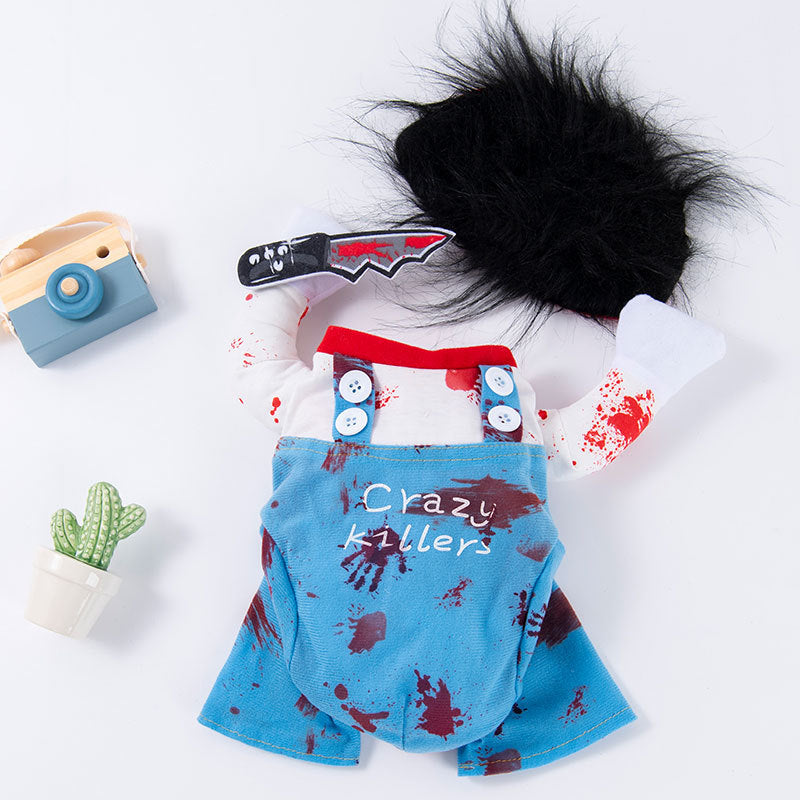 Halloween Pet Costume — Funny Dog & Cat Dress-Up Outfit