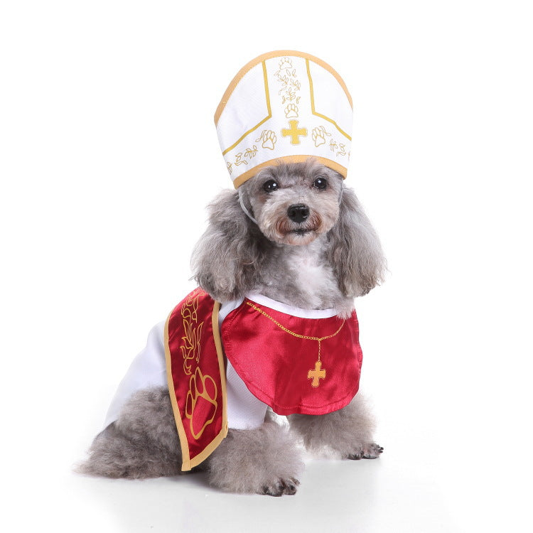 Dog Halloween Costume Set – Funny Pet Cosplay Outfits for Dogs