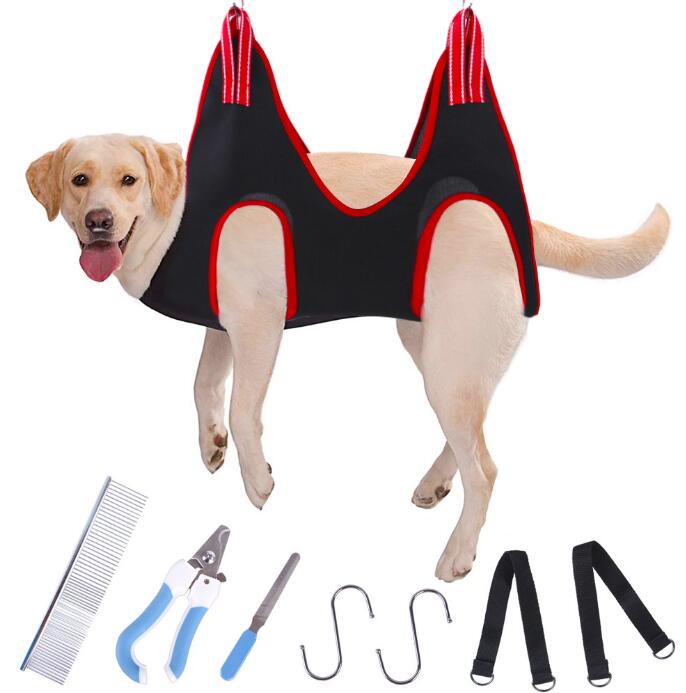 Pet Grooming Hammock – Cat & Dog Nail Trimming Helper for Small & Medium Pets