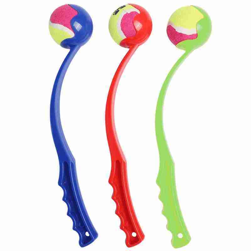 Dog Ball Launcher Toy – Outdoor Fetch & Retrieve Training Toy