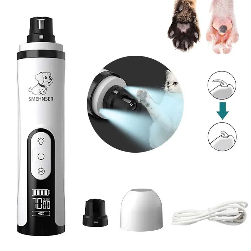 Electric Nail Grinder Replacement Heads – Pet Paw Grooming Polisher Wheels