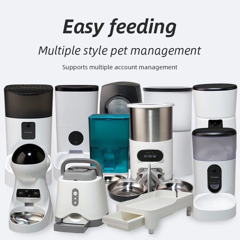 WiFi Smart Automatic Pet Feeder – App-Controlled Dog & Cat Food Dispenser