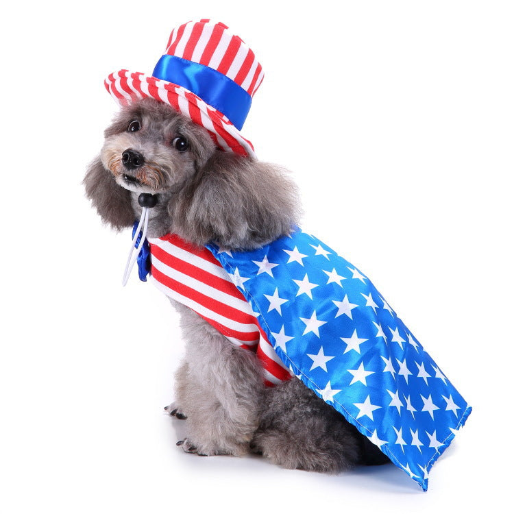 Dog Halloween Costume Set – Funny Pet Cosplay Outfits for Dogs