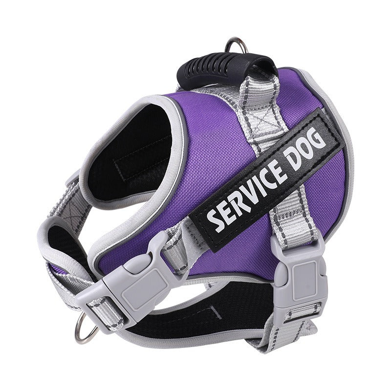 Large Dog Chest Harness & Leash Set – Heavy Duty Pet Walking Rope