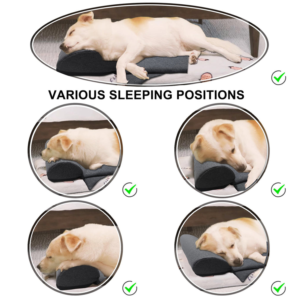 Dog Sleep Pillow – Soft Cotton & Oxford Cloth Pet Cushion