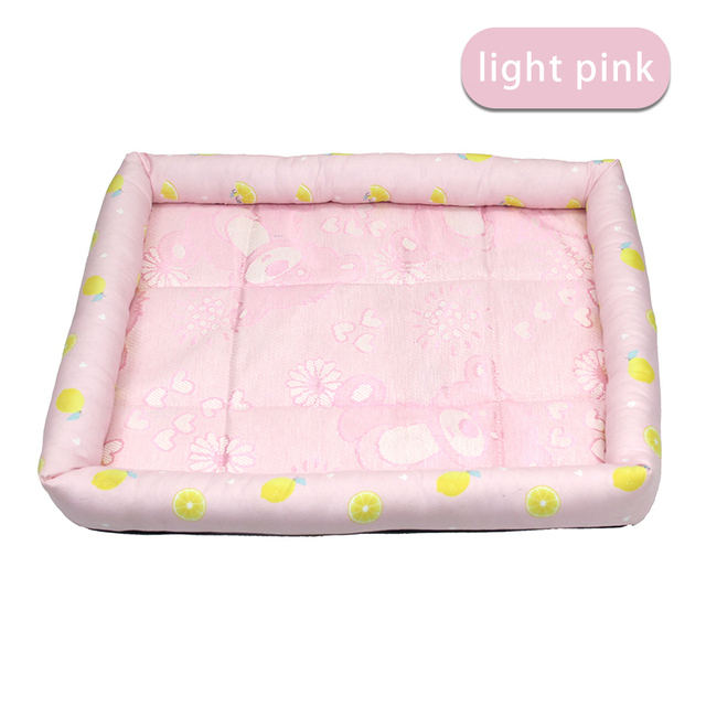 Summer Pet Cooling Mat – Ice Pad Bed for Dogs & Cats