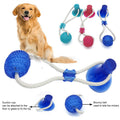 Suction Cup Dog Molar Toy – Interactive TPR Chew & Teeth Cleaning Toy