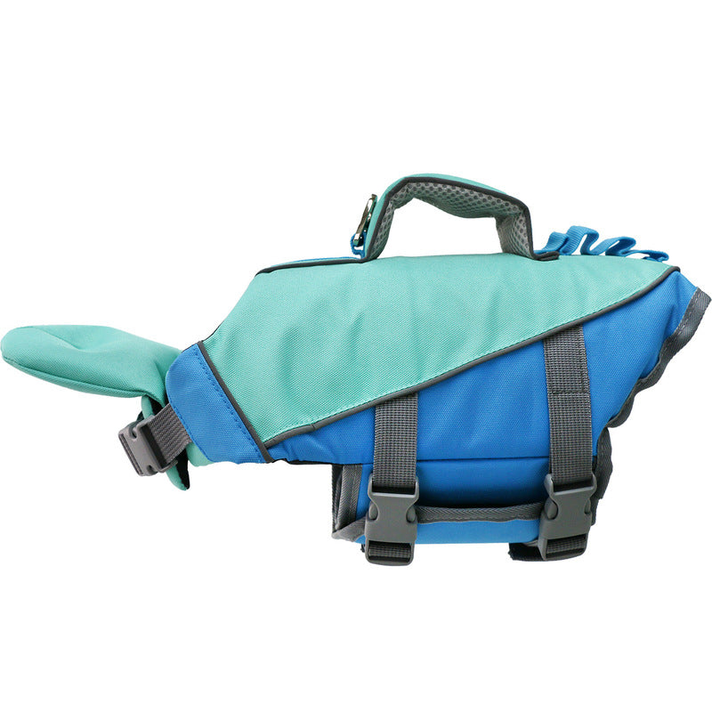 Dog Life Vest with Reflective Stripes – High Buoyancy Safety Jacket