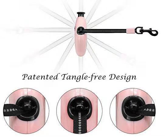 Retractable Dog Leash – Automatic Extending Nylon Dog Lead
