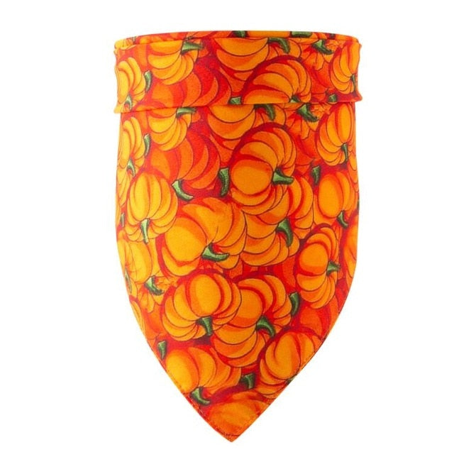 Pet Dog Bandana Set – Halloween & Christmas Scarf for Dogs & Cats