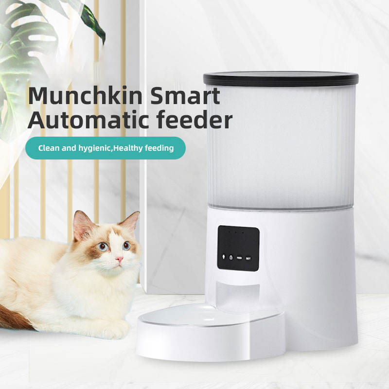 WiFi Smart Automatic Pet Feeder – App-Controlled Dog & Cat Food Dispenser