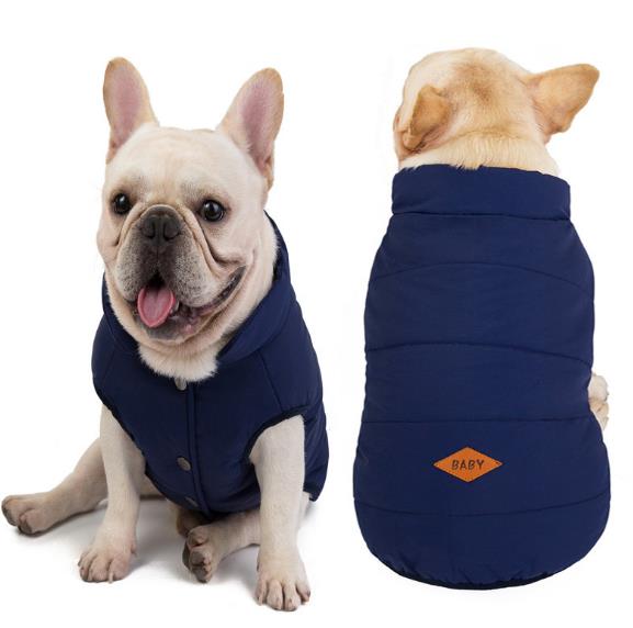 Dog Bulldog Cotton Vest – Casual Pet Clothes for Bulldogs