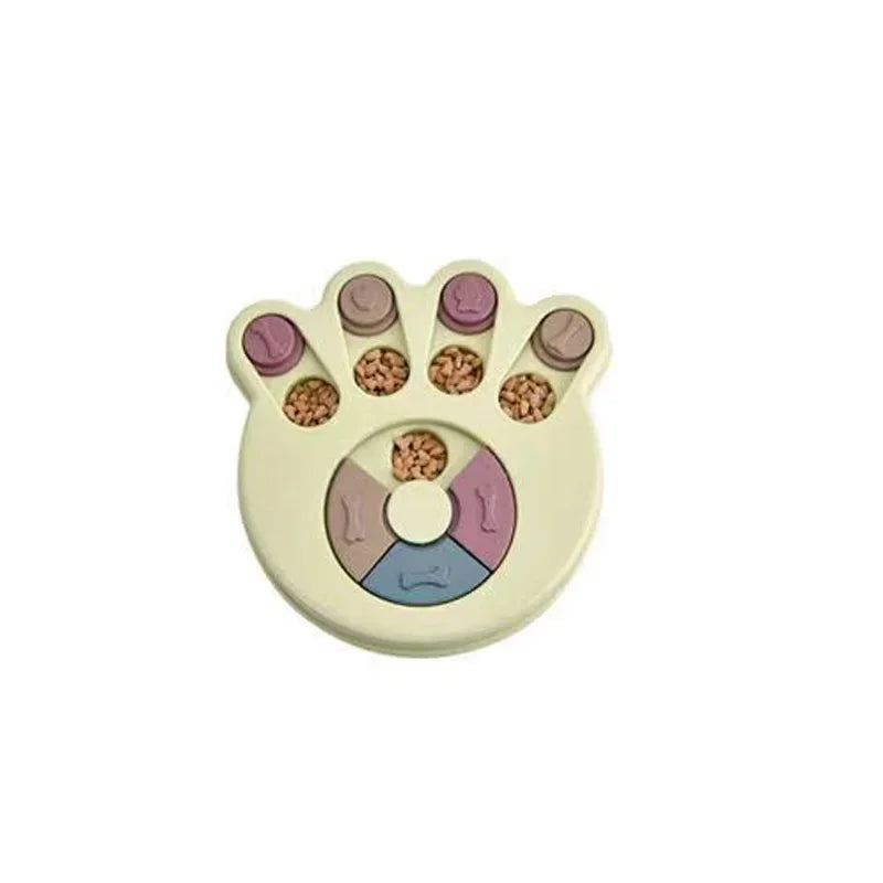 Dog Puzzle Toy & Slow Feeder Bowl — Interactive IQ Training Game