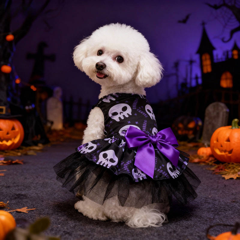 Halloween Magic Cloak Pet Costume – Wizard Cape for Dogs & Cats