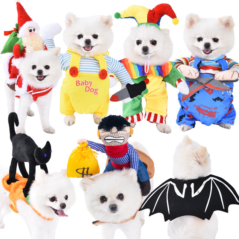 Halloween Pet Costume — Funny Dog & Cat Dress-Up Outfit