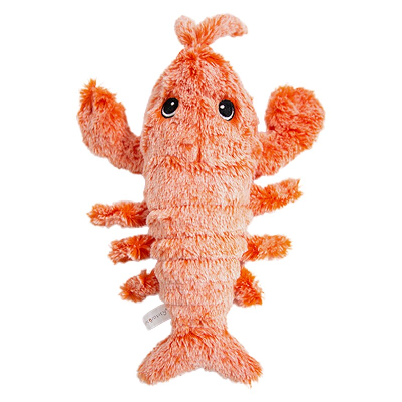USB Floppy Lobster Cat Toy – Interactive Wiggling Plush Pet Teaser