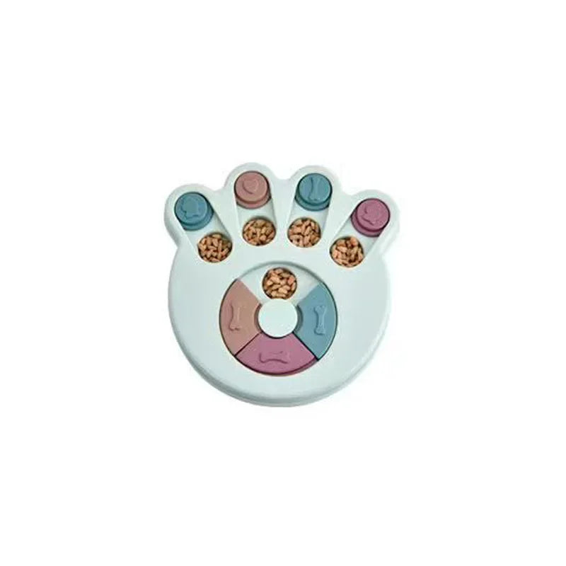 Dog Puzzle Toy & Slow Feeder Bowl — Interactive IQ Training Game