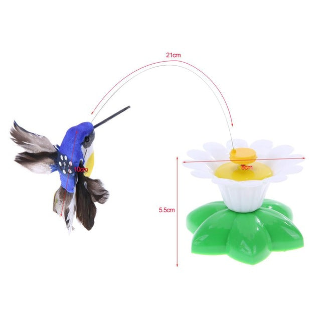 Electric Rotating Butterfly Cat Toy – Interactive Training Toy for Cats