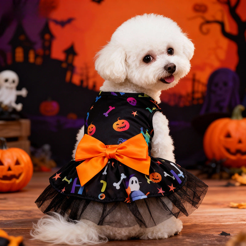Halloween Magic Cloak Pet Costume – Wizard Cape for Dogs & Cats